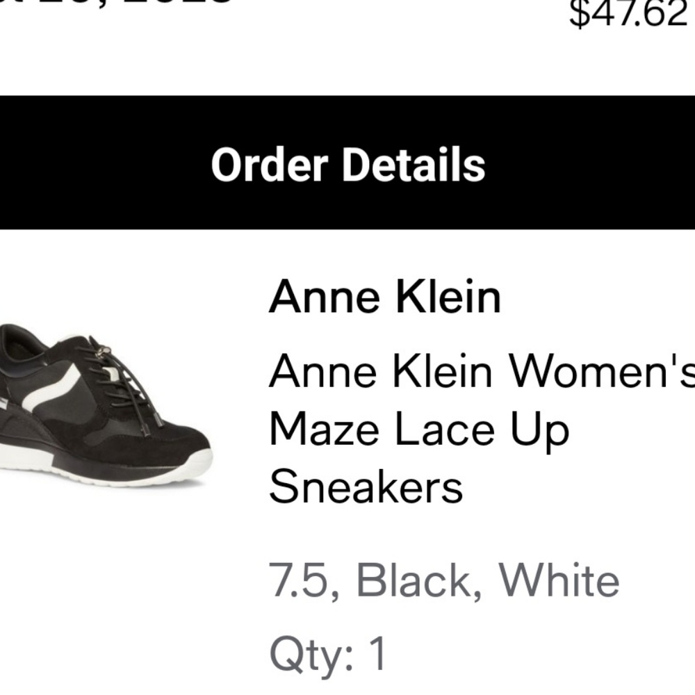 DKNY wedge sneakers